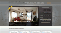 Desktop Screenshot of apartamentebucurestiinoi.ro